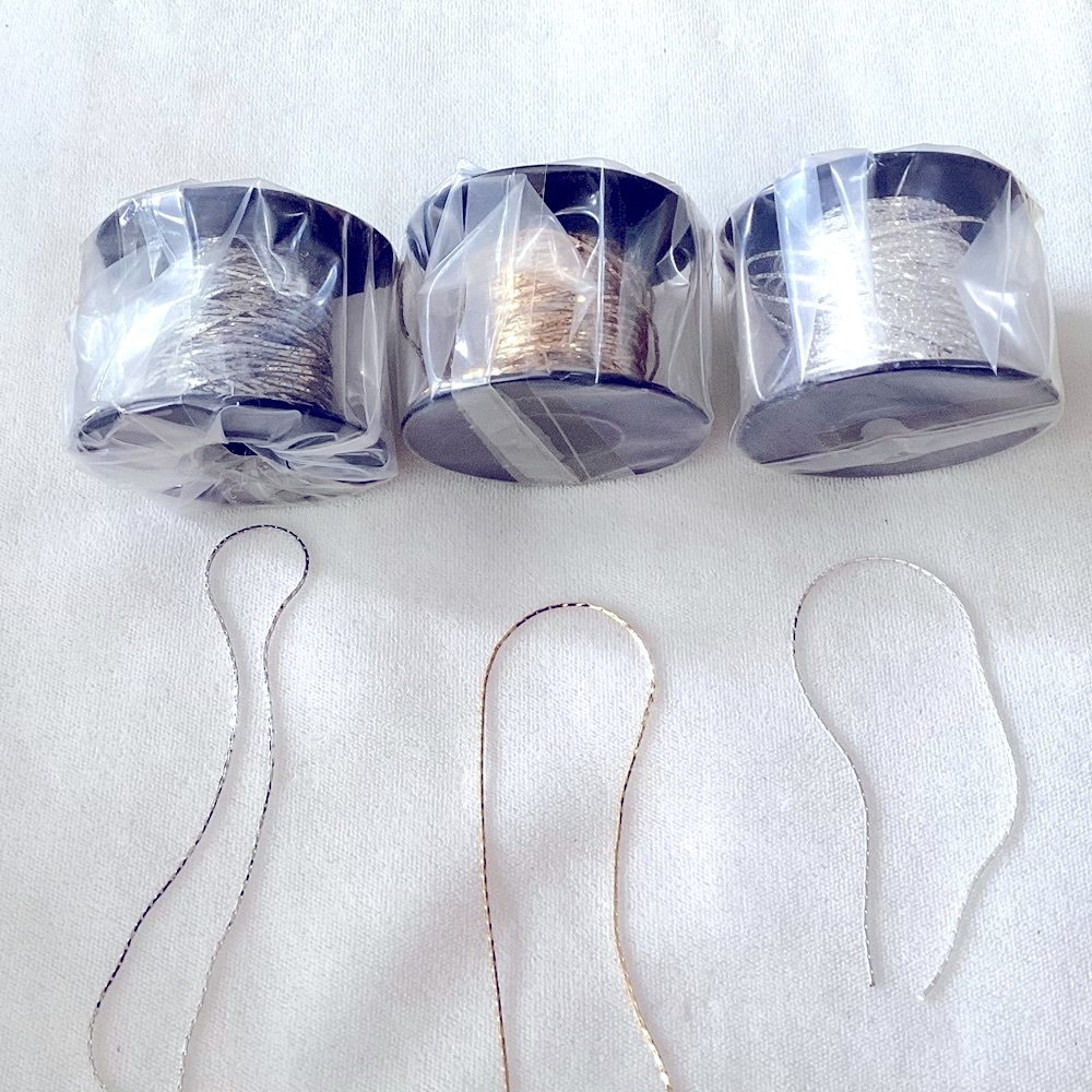 3 Spools of Beading Chain for jewelry making